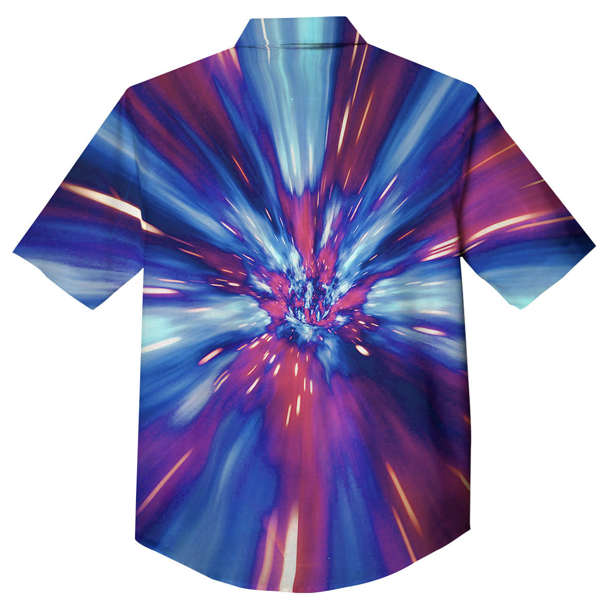 Lightspeed Galaxy Print Button Up Shirt-grizzshop