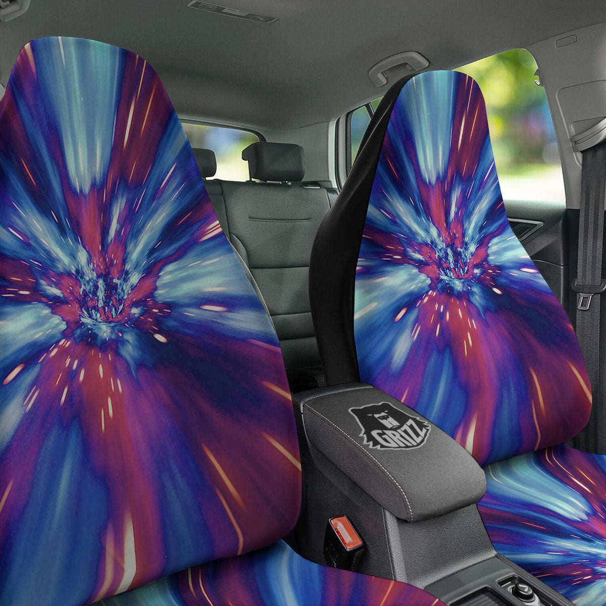 Lightspeed Galaxy Print Car Seat Covers-grizzshop