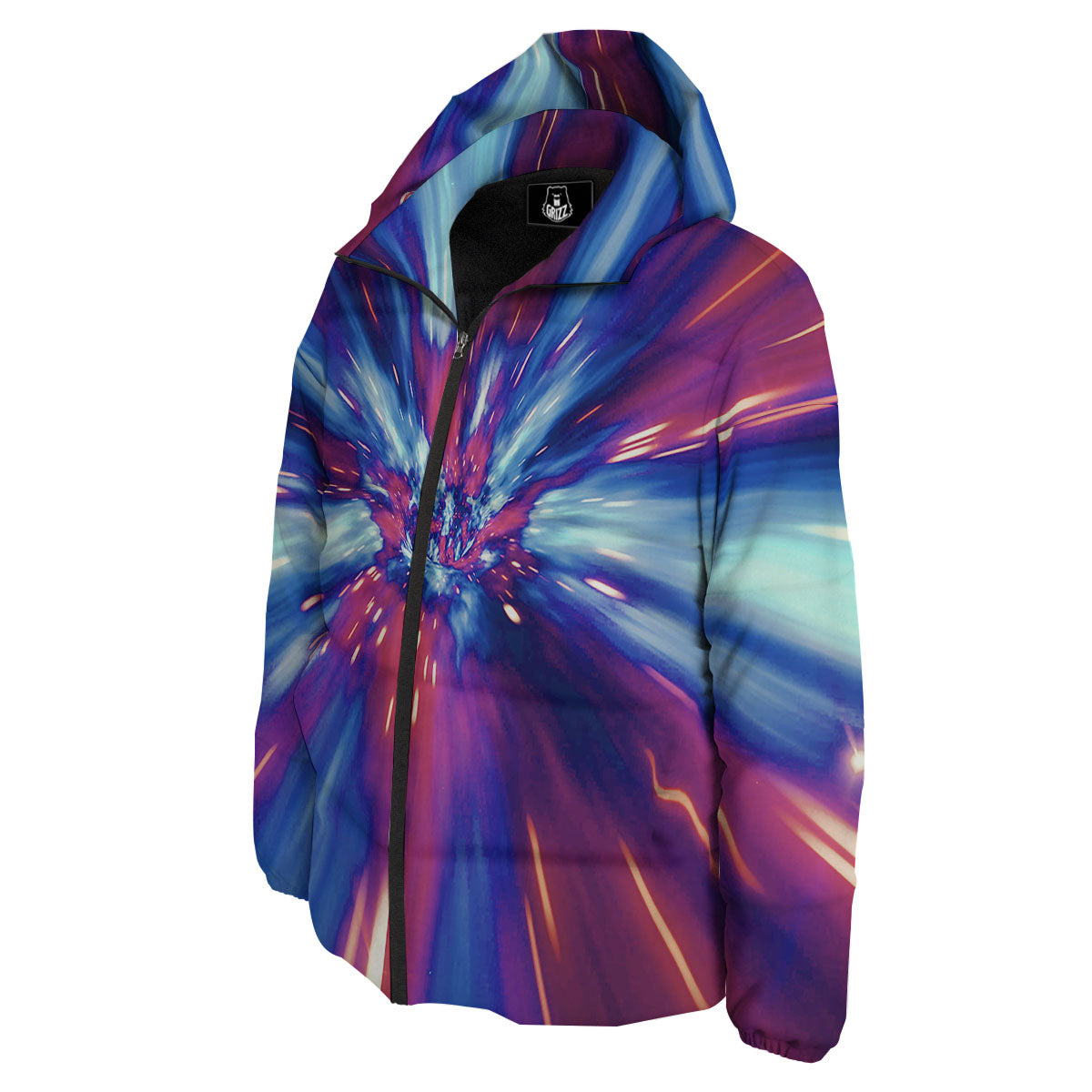 Lightspeed Galaxy Print Down Jacket-grizzshop