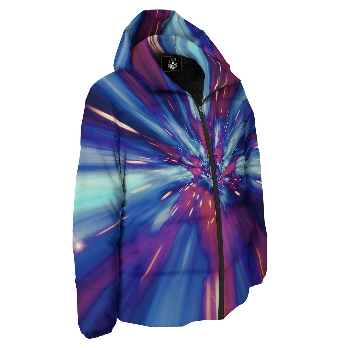 Lightspeed Galaxy Print Down Jacket-grizzshop