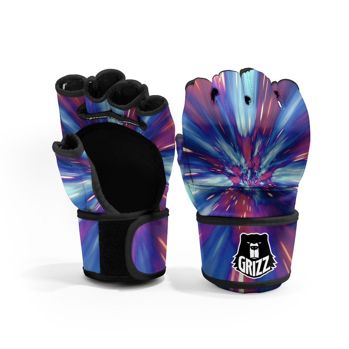 Lightspeed Galaxy Print MMA Gloves-grizzshop