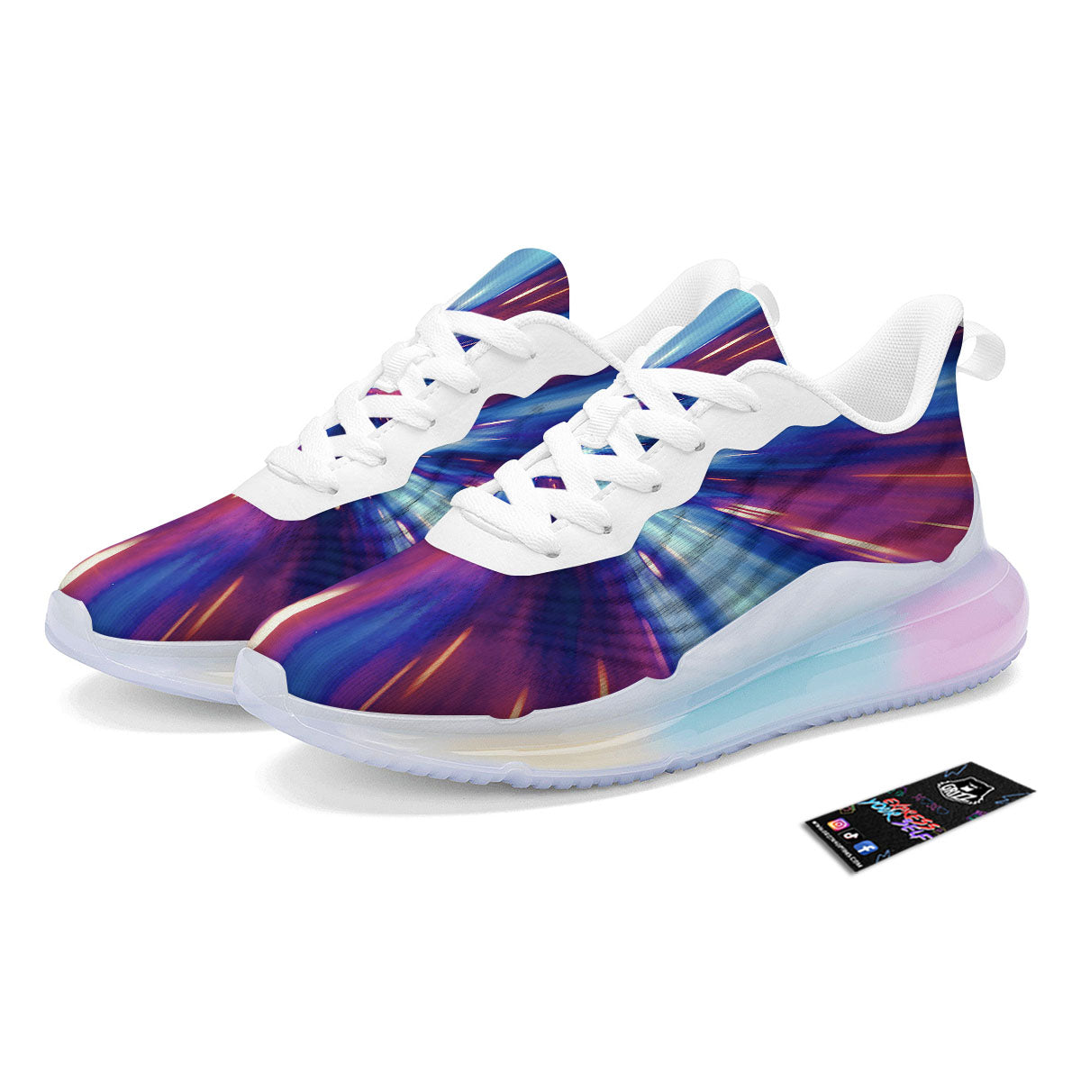 Lightspeed Galaxy Print Running Sneakers-grizzshop