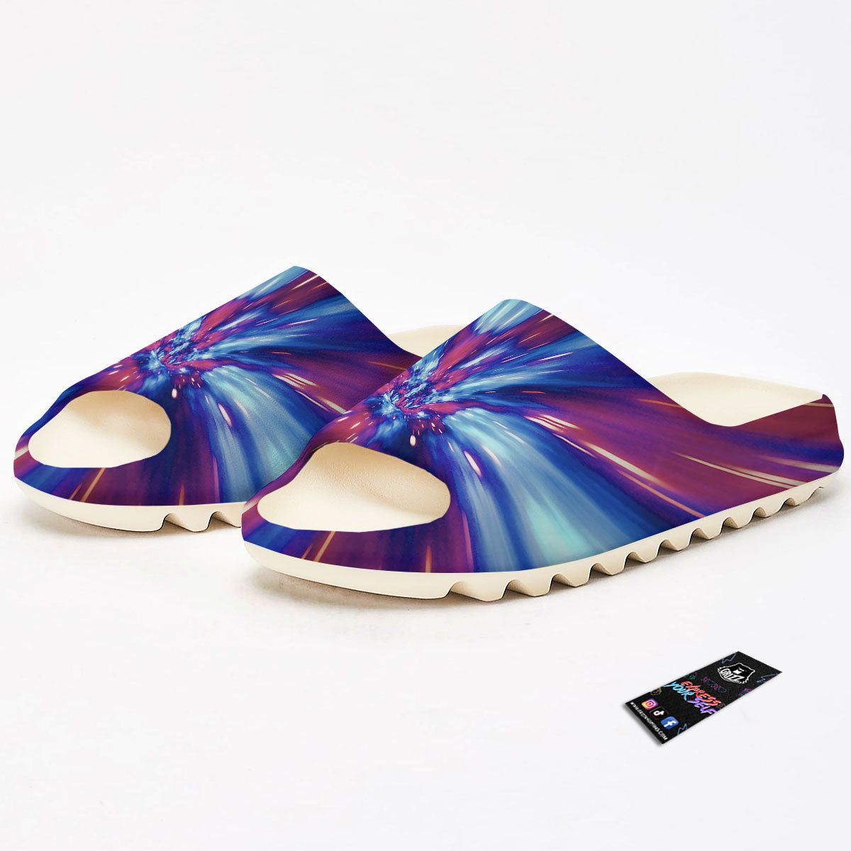 Lightspeed Galaxy Print Sandals-grizzshop