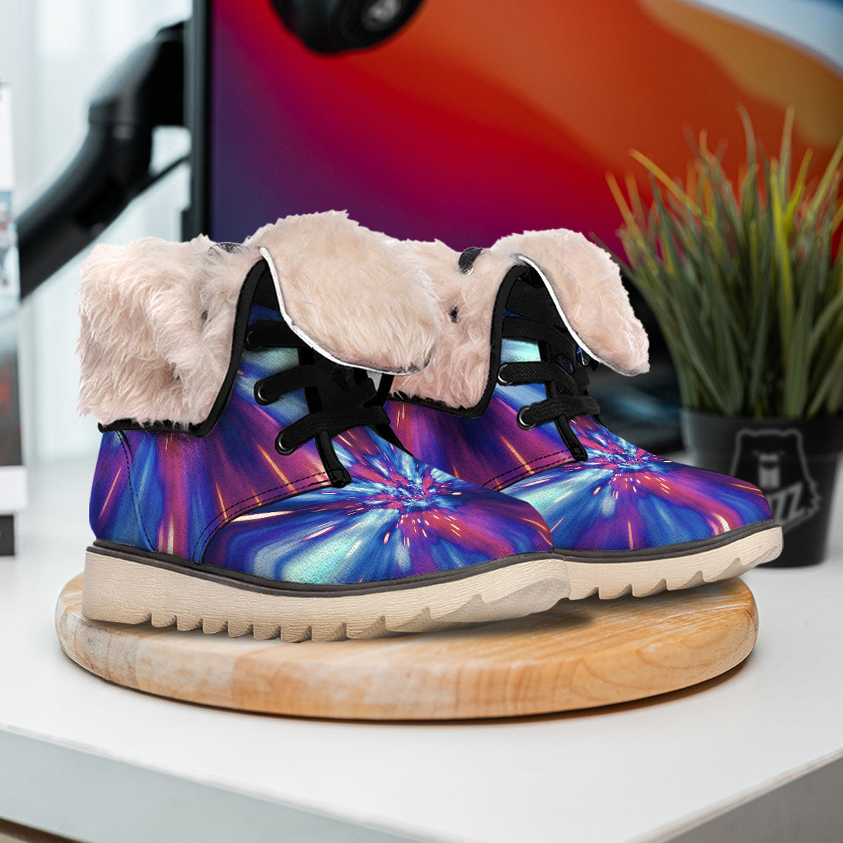 Lightspeed Galaxy Print Snow Boots-grizzshop