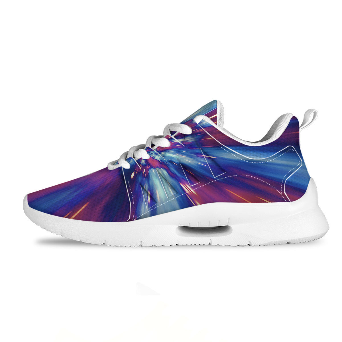 Lightspeed Galaxy Print Tennis Shoes-grizzshop