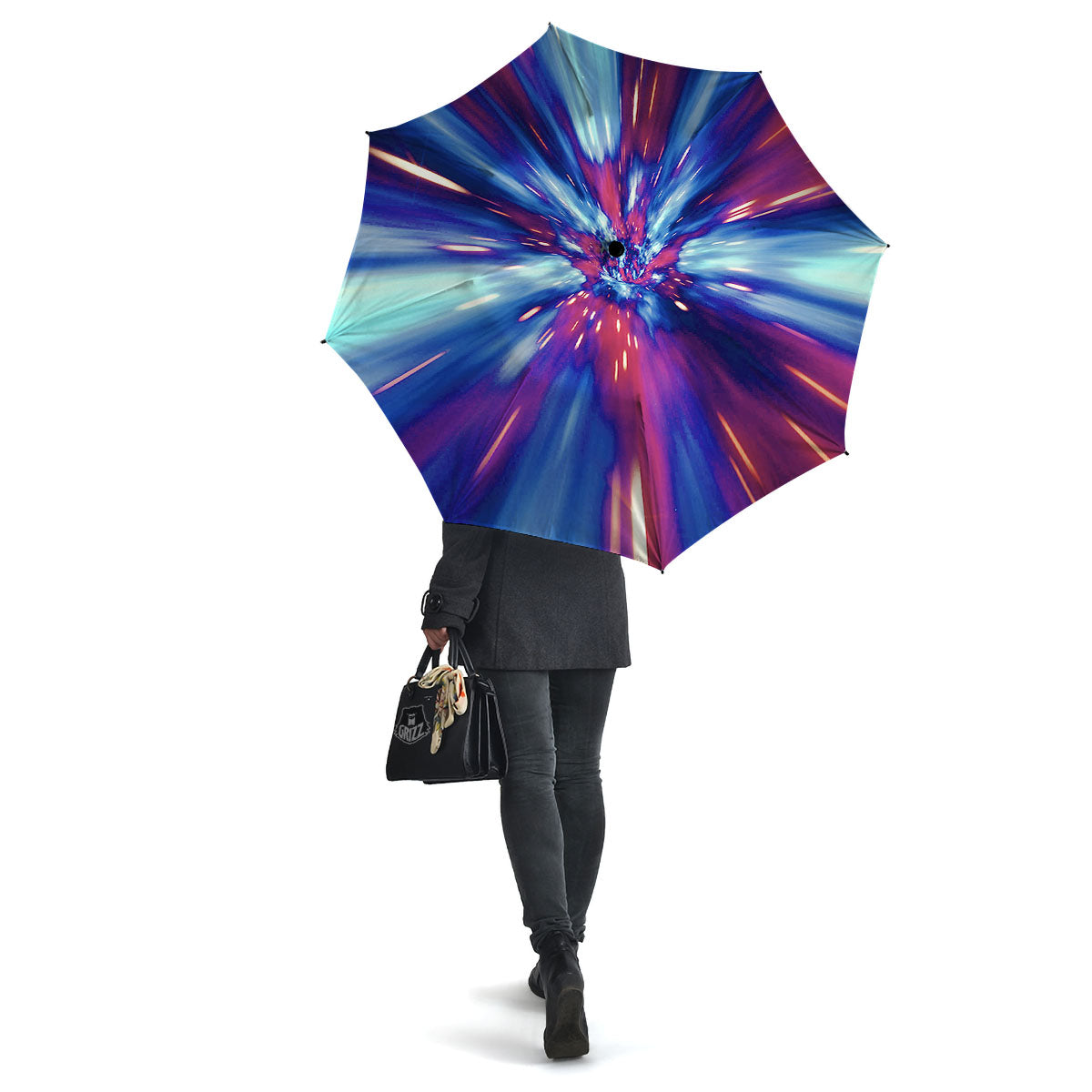 Lightspeed Galaxy Print Umbrella-grizzshop