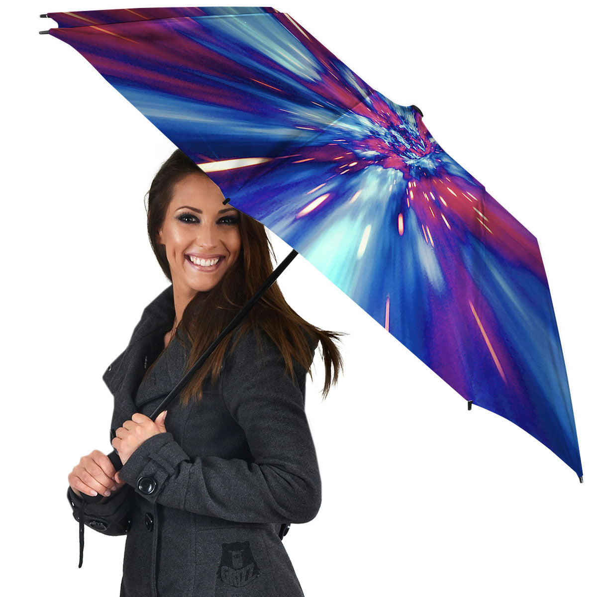 Lightspeed Galaxy Print Umbrella-grizzshop
