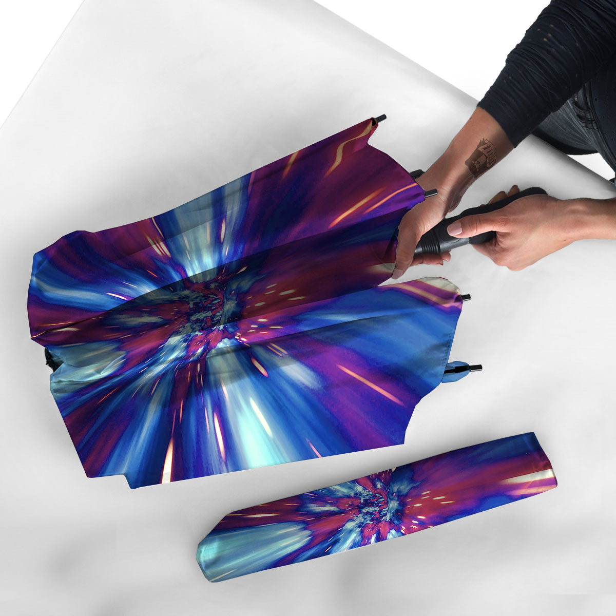 Lightspeed Galaxy Print Umbrella-grizzshop