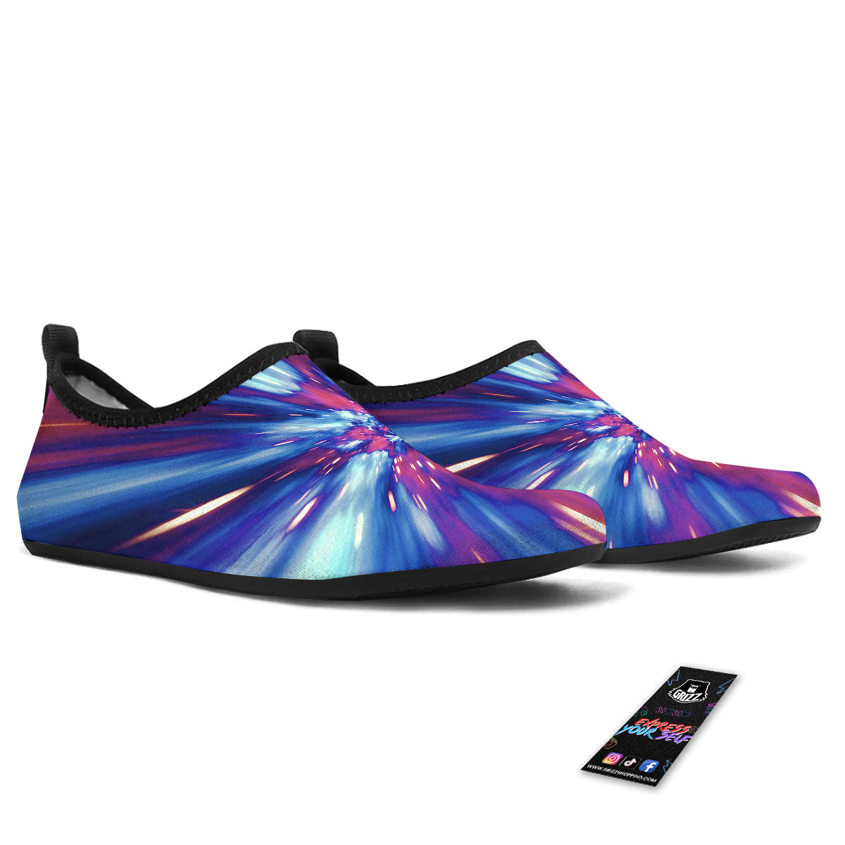 Lightspeed Galaxy Print Water Shoes-grizzshop