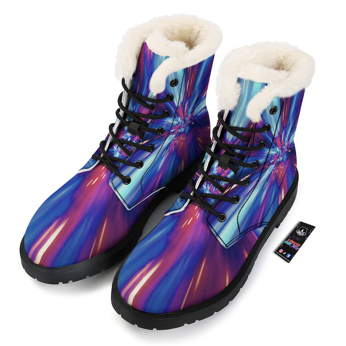 Lightspeed Galaxy Print Winter Boots-grizzshop