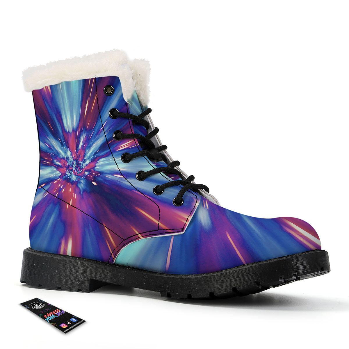 Lightspeed Galaxy Print Winter Boots-grizzshop