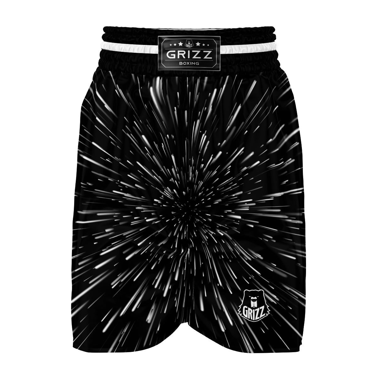Lightspeed Galaxy Space Print Boxing Shorts-grizzshop