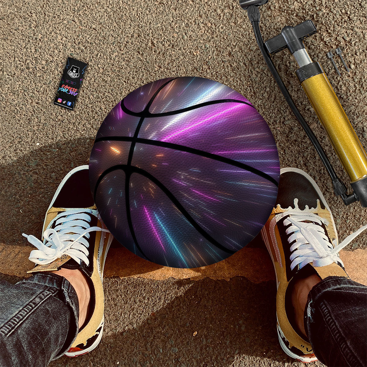 Lightspeed Hyperspace Print Basketball-grizzshop