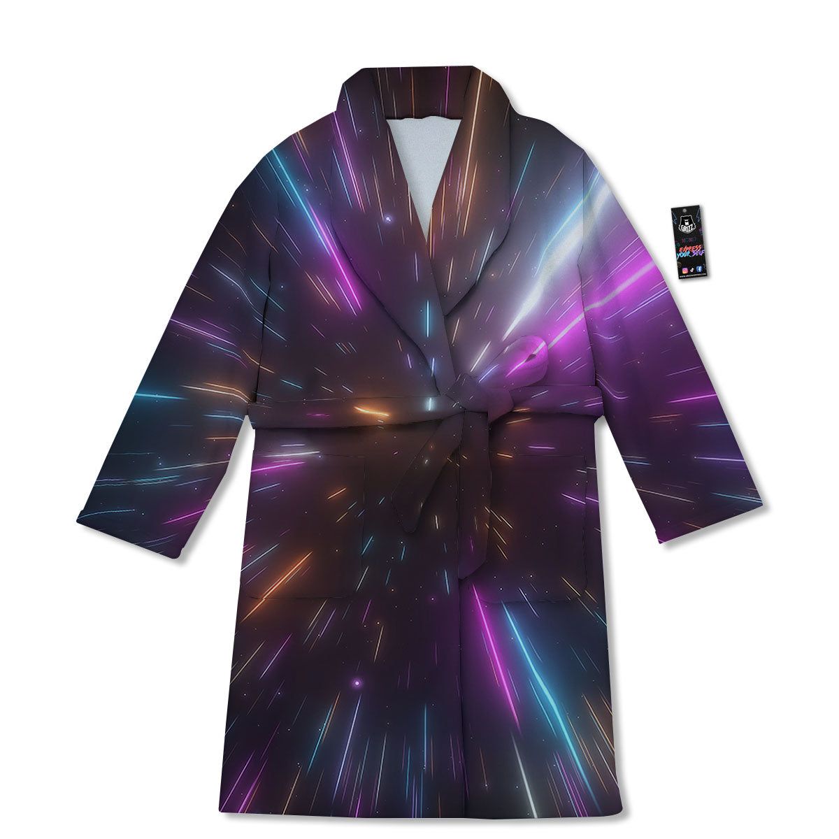 Lightspeed Hyperspace Print Bathrobe-grizzshop