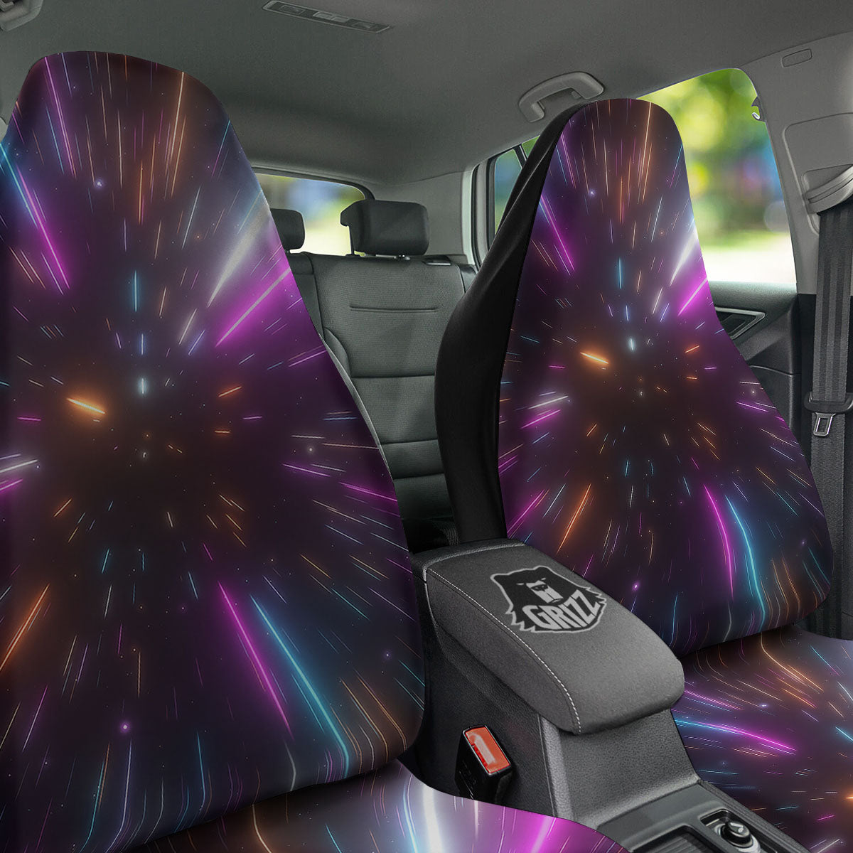 Lightspeed Hyperspace Print Car Seat Covers-grizzshop