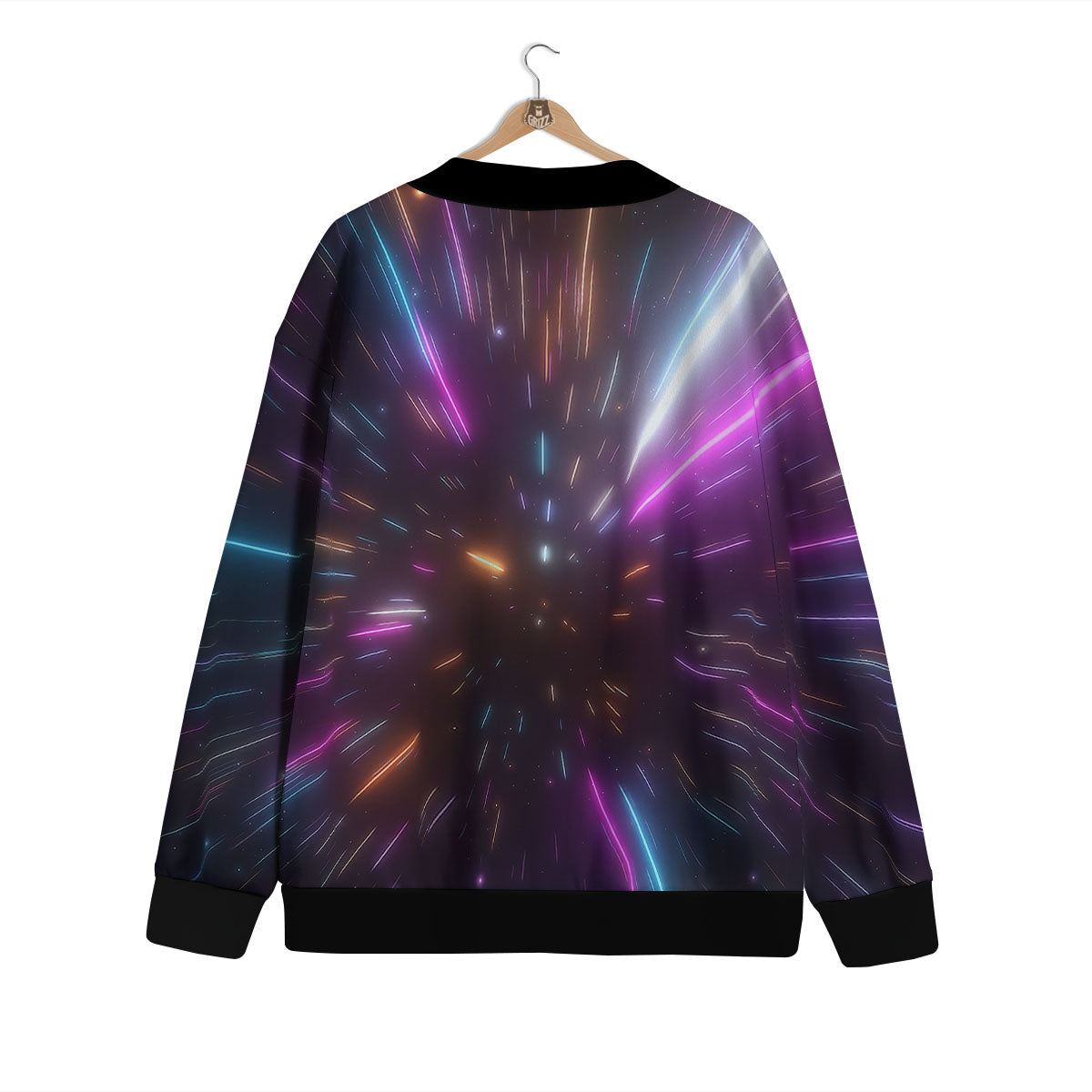 Lightspeed Hyperspace Print Cardigan-grizzshop