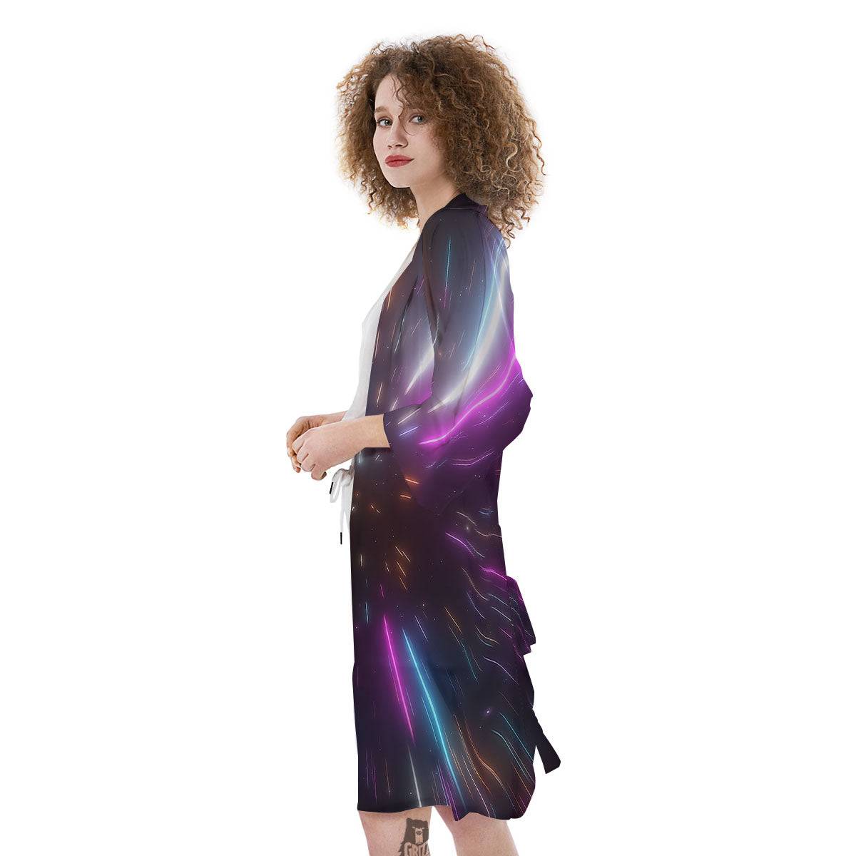 Lightspeed Hyperspace Print Kimono-grizzshop