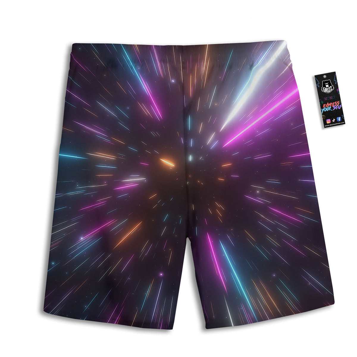 Lightspeed Hyperspace Print Men's Athletic Shorts