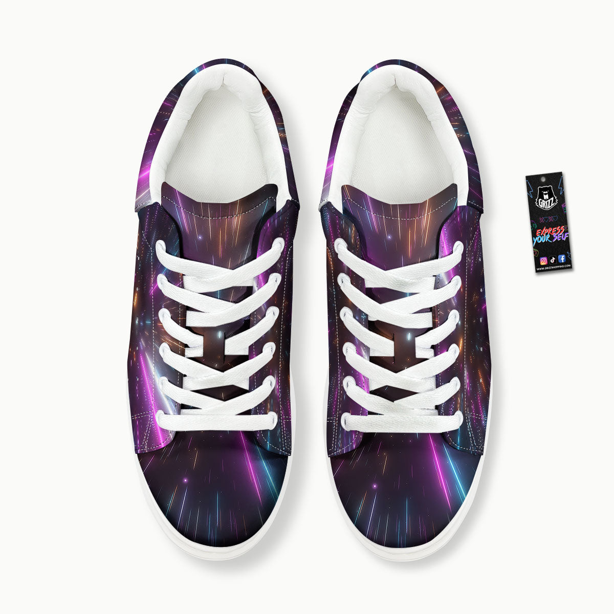 Lightspeed Hyperspace Print Platform Shoes-grizzshop