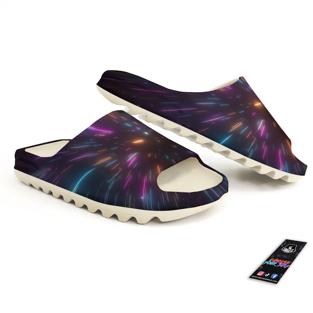 Lightspeed Hyperspace Print Sandals-grizzshop