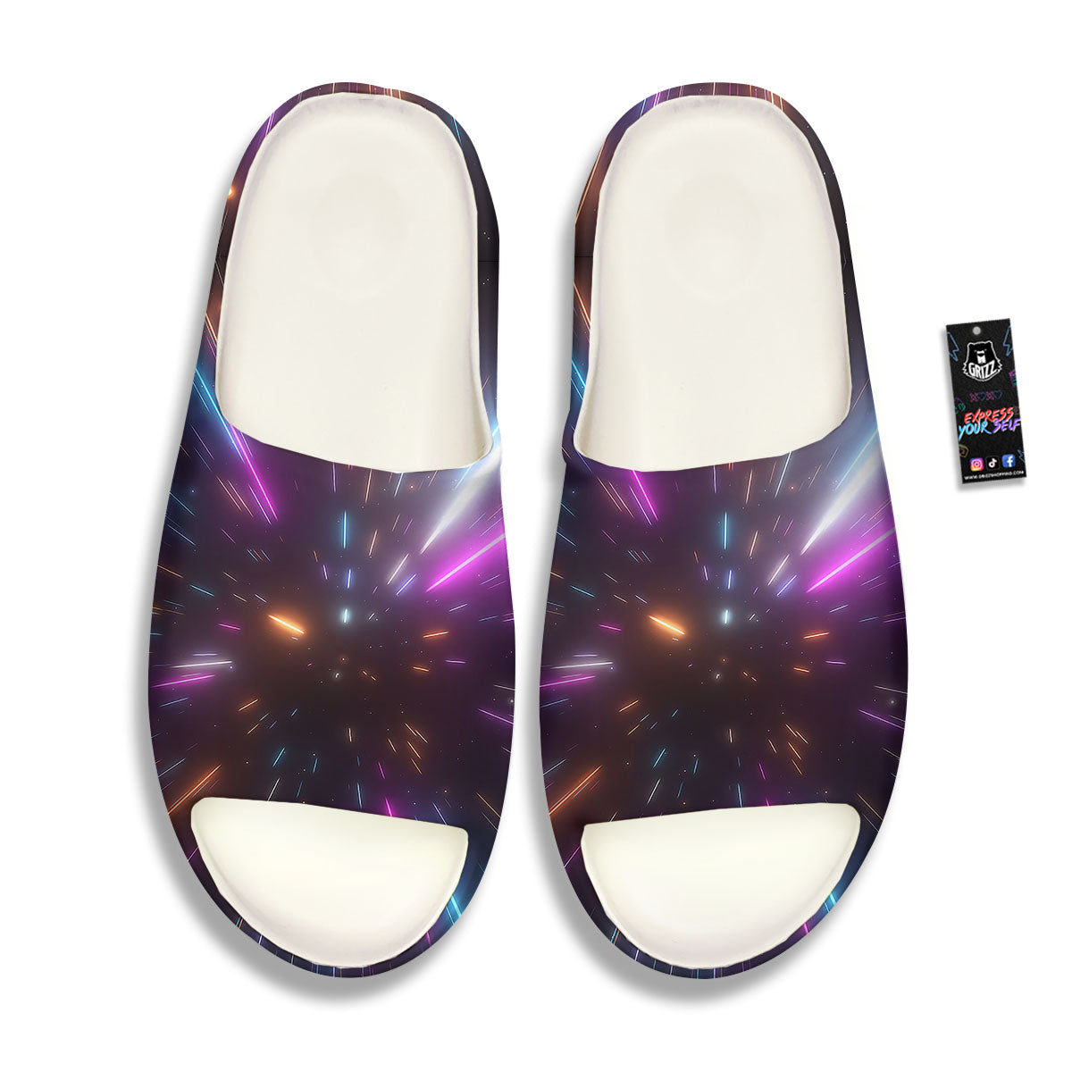 Lightspeed Hyperspace Print Sandals-grizzshop