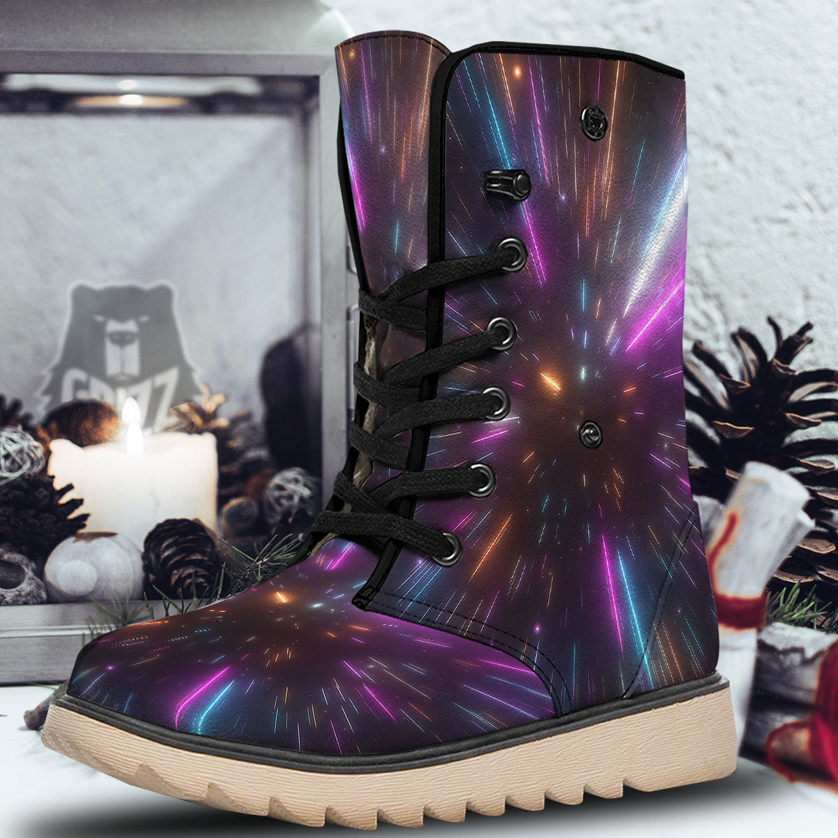 Lightspeed Hyperspace Print Snow Boots-grizzshop