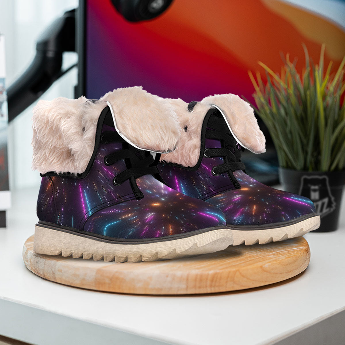 Lightspeed Hyperspace Print Snow Boots-grizzshop