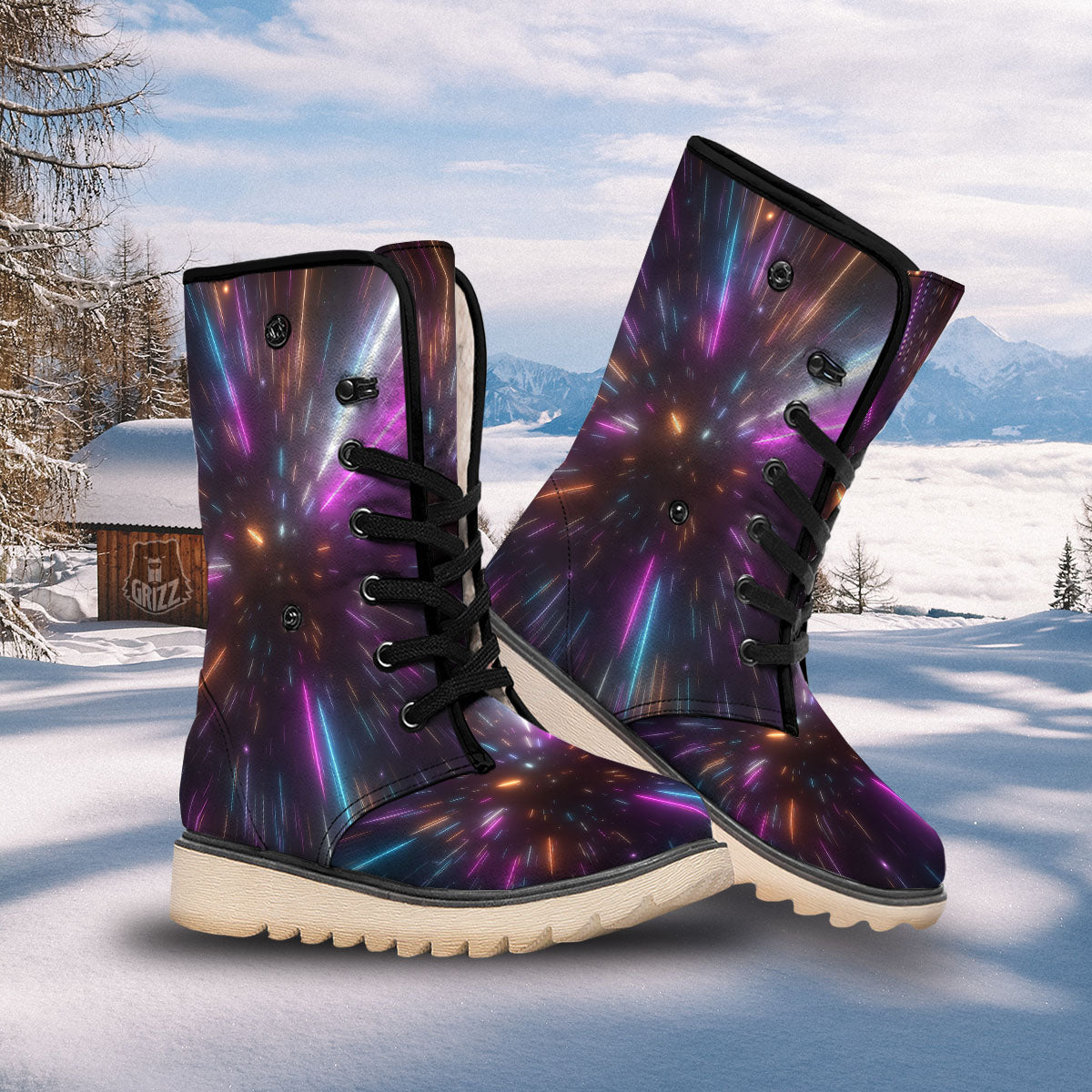 Lightspeed Hyperspace Print Snow Boots-grizzshop