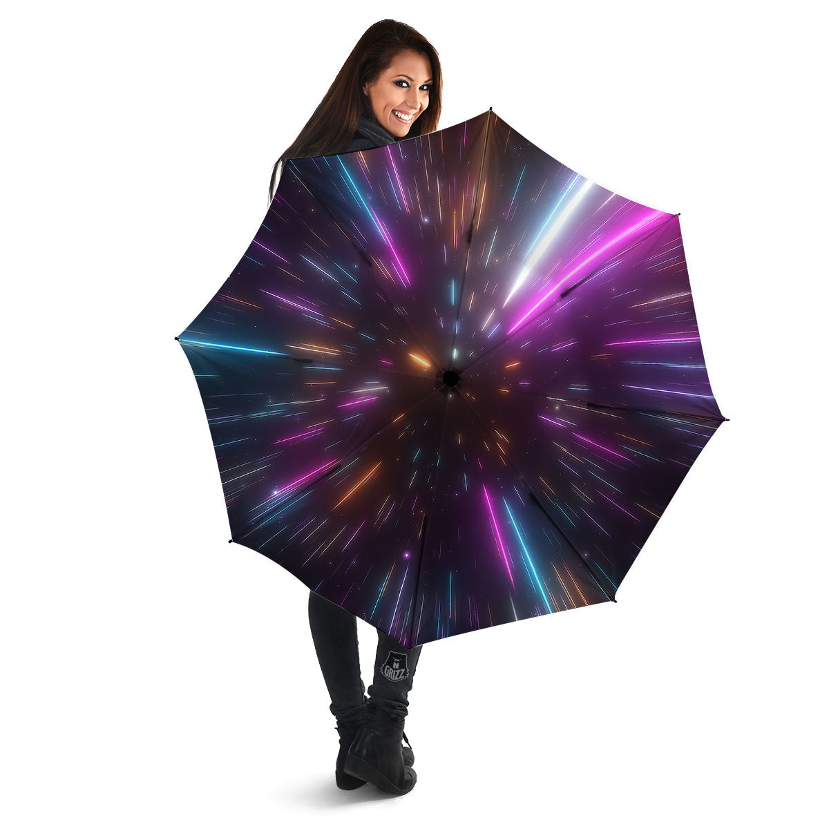 Lightspeed Hyperspace Print Umbrella-grizzshop