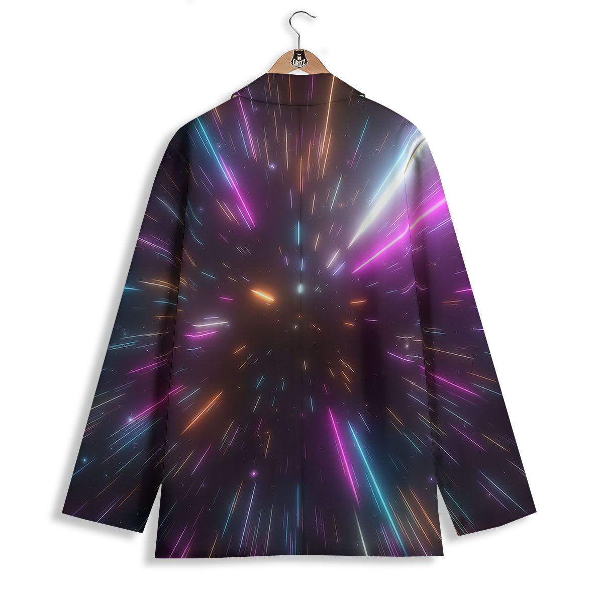 Lightspeed Hyperspace Print Women's Blazer-grizzshop