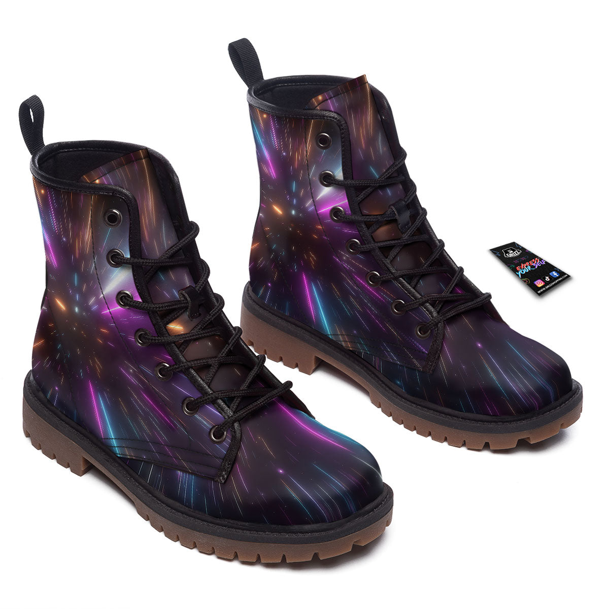 Lightspeed Hyperspace Print Work Boots-grizzshop