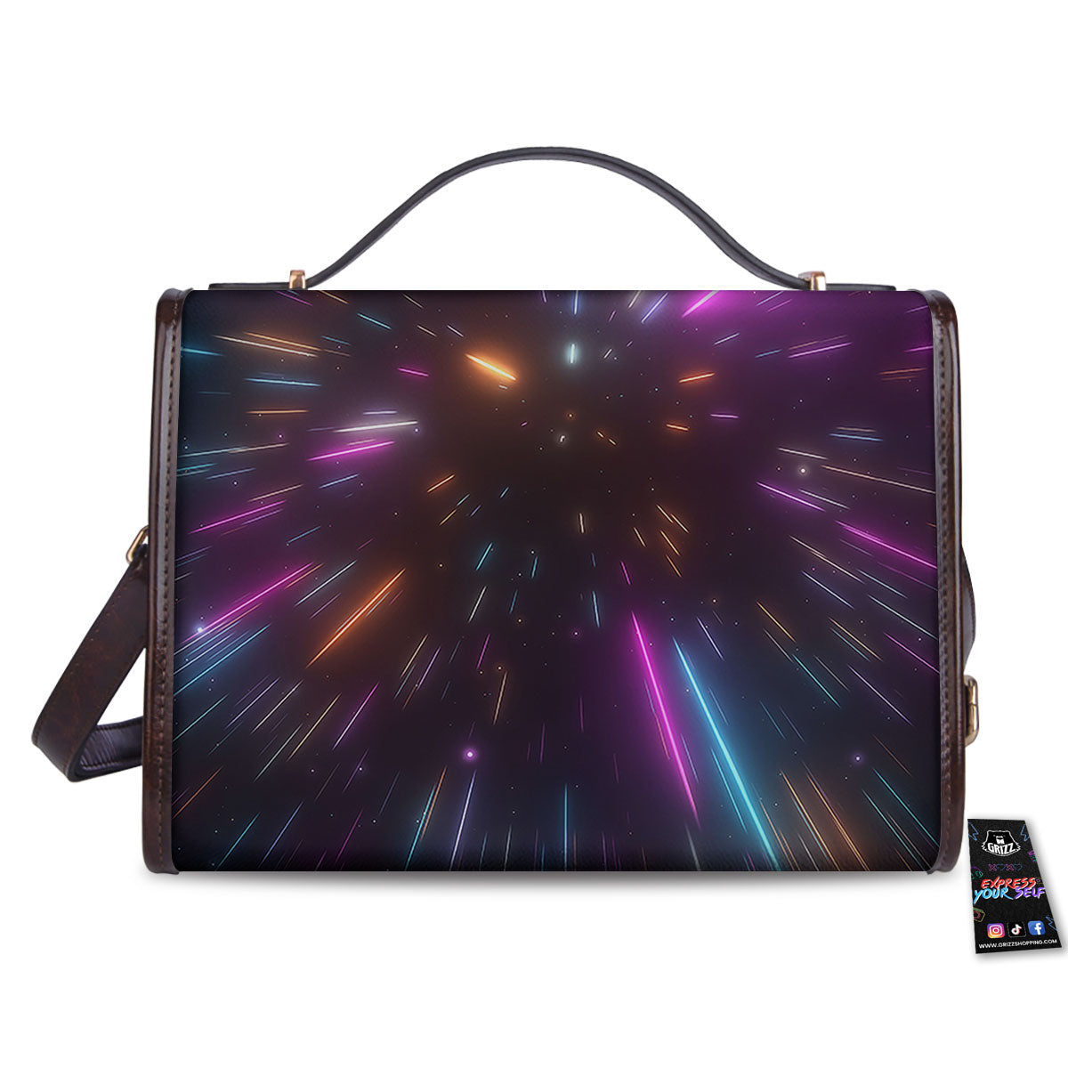 Lightspeed Hyperspace Print Women's Satchel Bag
