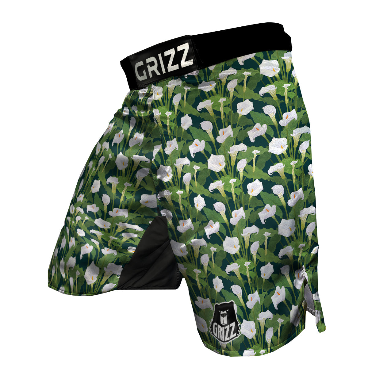 Lily Exotic Print Pattern MMA Shorts-grizzshop