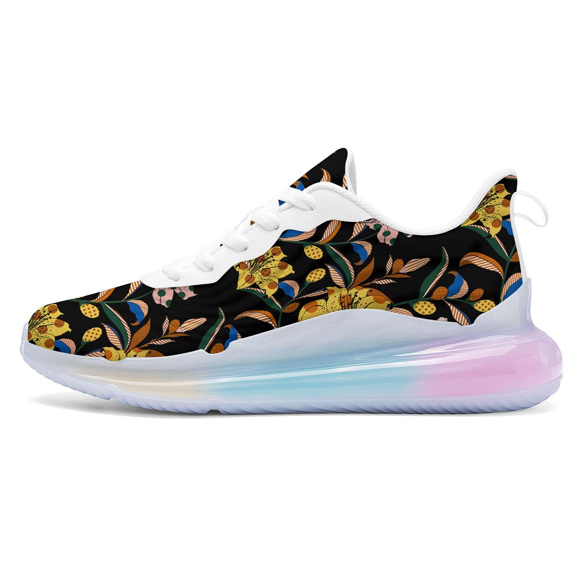 Lily Polka Dot Print Pattern Running Sneakers-grizzshop
