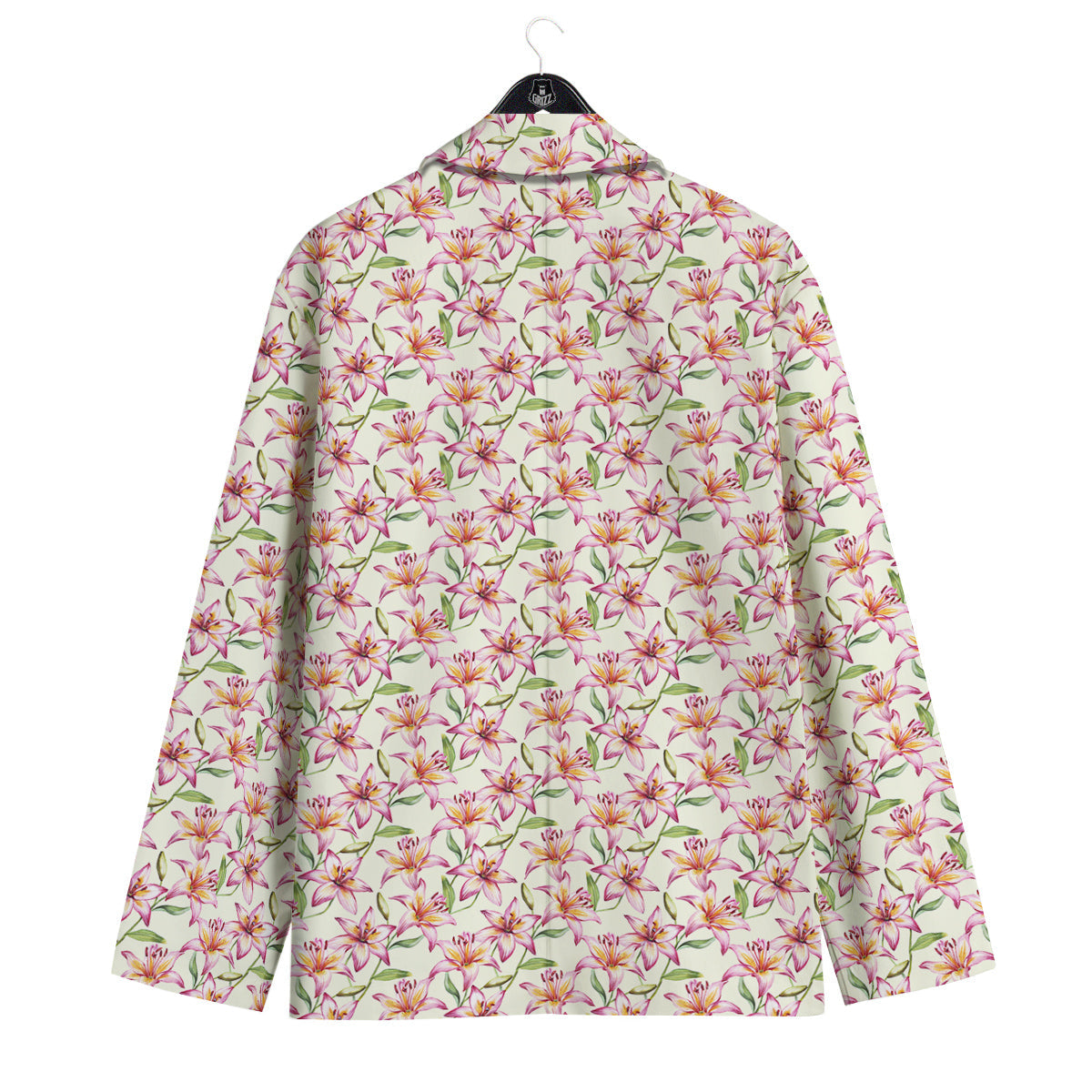 Lily Water Cute Print Pattern Men's Sport Coat-grizzshop