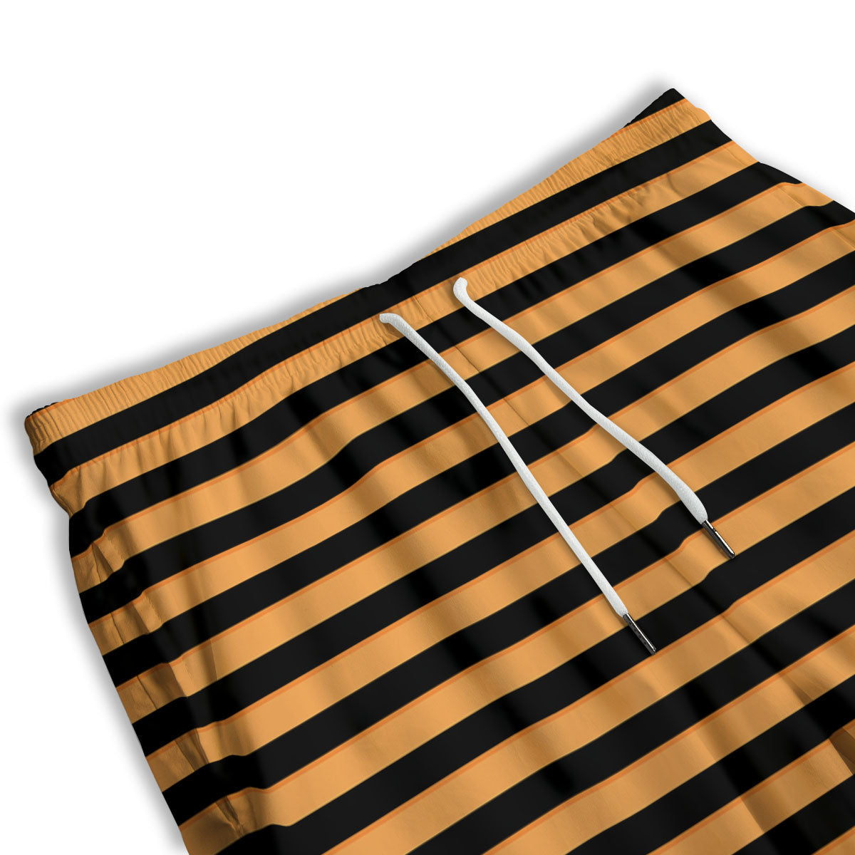 Line Halloween Print Pattern Men's Athletic Shorts