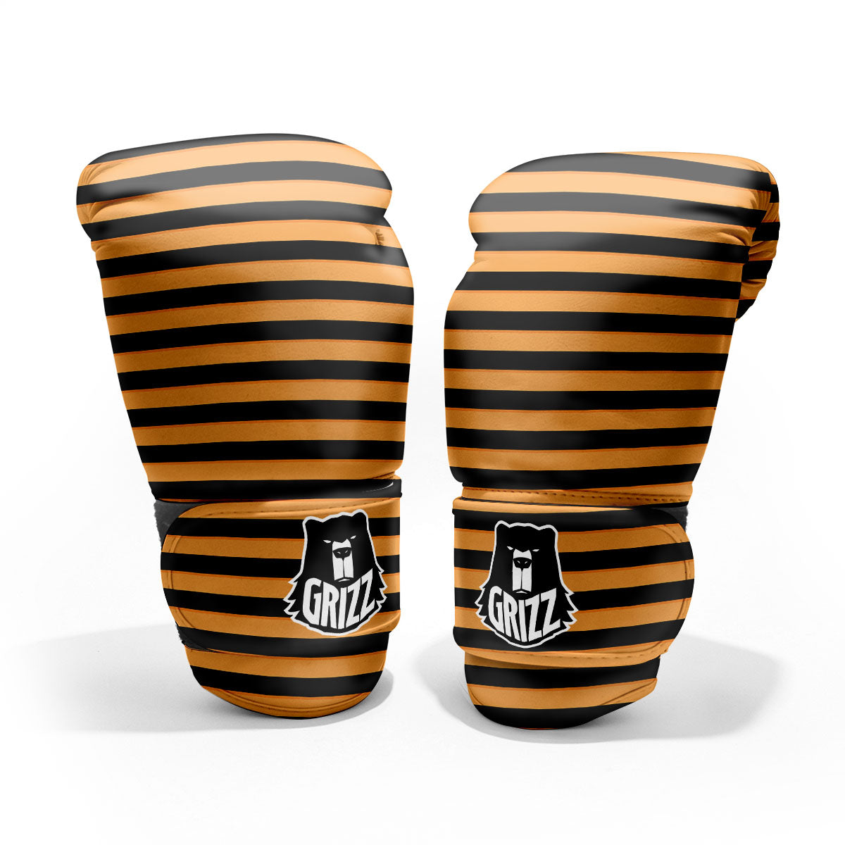Line Halloween Print Pattern Pro Boxing Glove