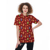 Lion Dance Chinese New Years Print Pattern Women's Golf Shirts-grizzshop