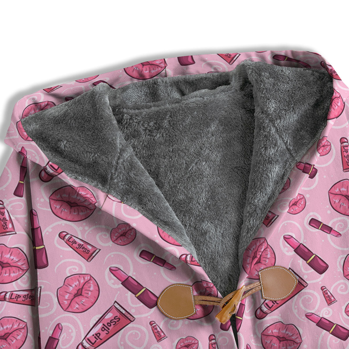 Lips Funky Kiss Print Pattern Men's Windbreaker Jacket-grizzshop