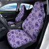 Lips Purple Print Pattern Car Seat Covers-grizzshop