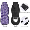 Lips Purple Print Pattern Car Seat Covers-grizzshop