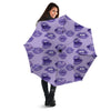 Lips Purple Print Pattern Umbrella-grizzshop