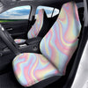 Liquid And Marble Pastel Print Car Seat Covers-grizzshop