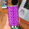 Liquid Lava Purple Print Pattern Tumbler-grizzshop