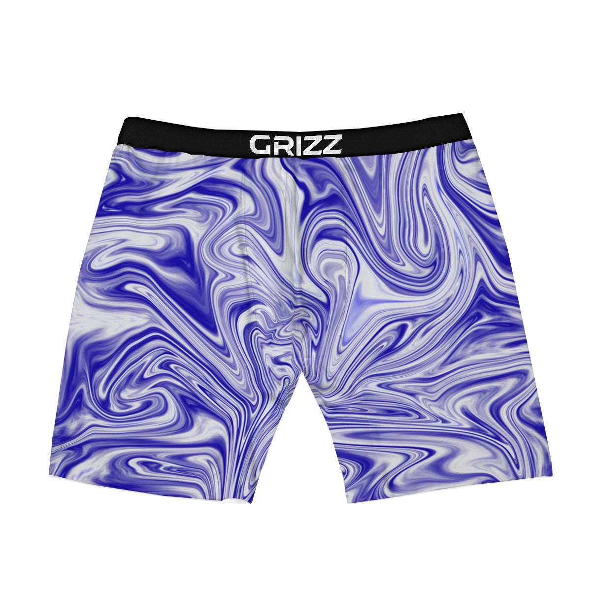 Liquid Psychedelic Print Pattern Boxer Briefs-grizzshop