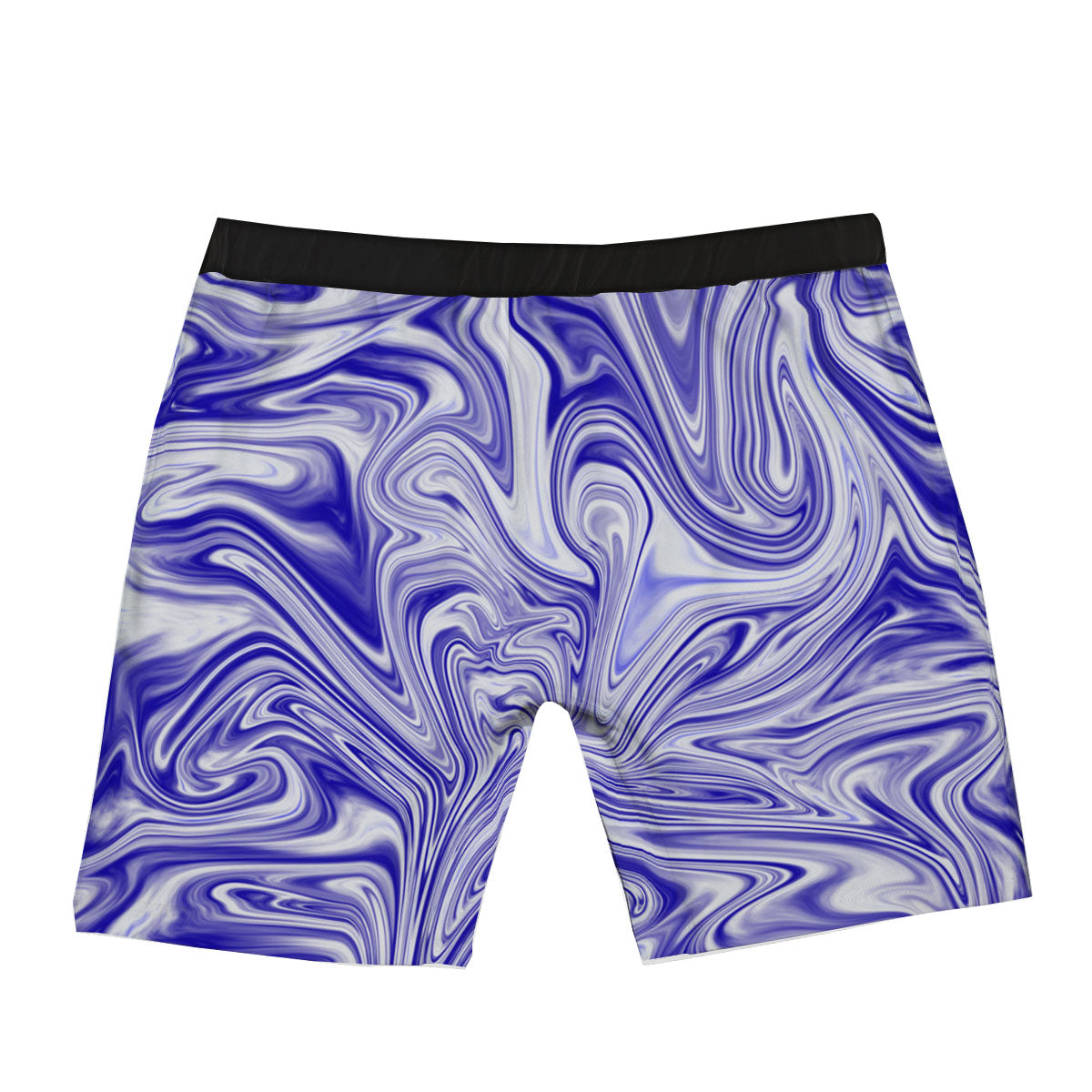 Liquid Psychedelic Print Pattern Boxer Briefs-grizzshop