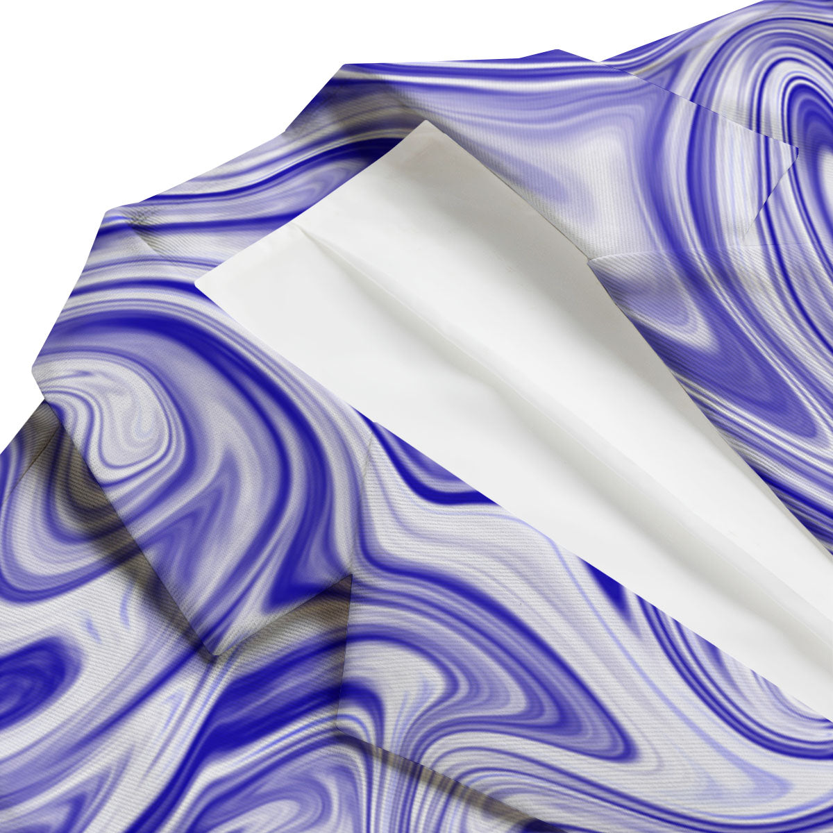 Liquid Psychedelic Print Pattern Men's Blazer-grizzshop