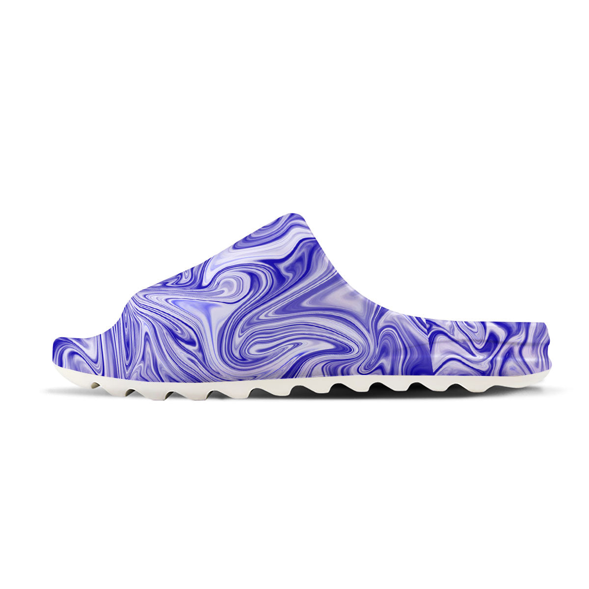 Liquid Psychedelic Print Pattern Sandals-grizzshop
