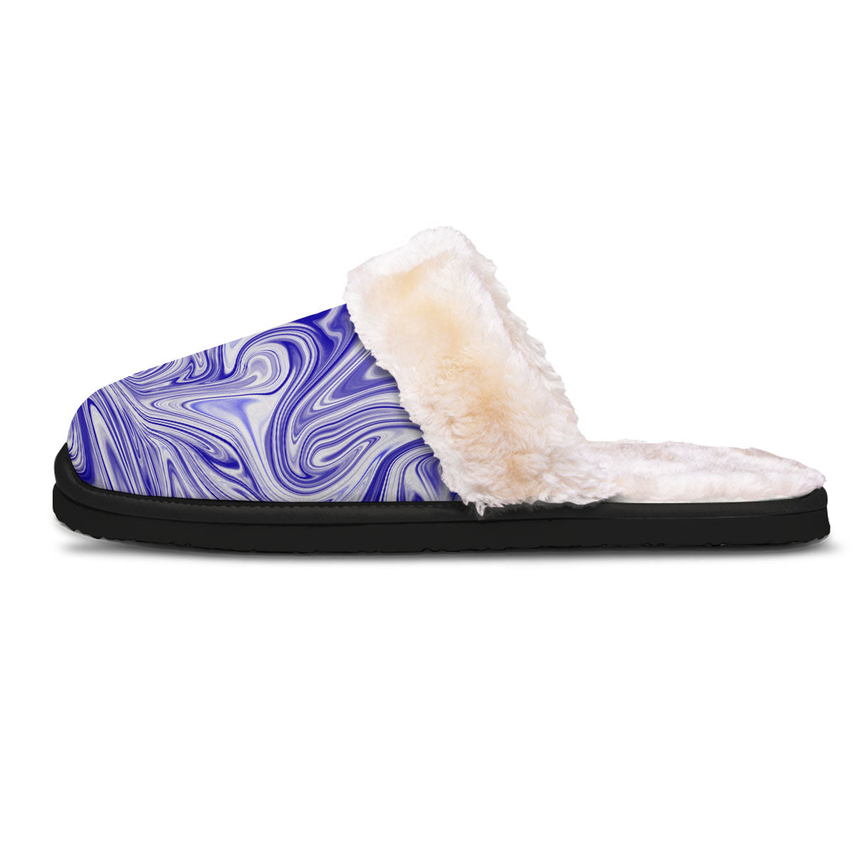 Liquid Psychedelic Print Pattern Slippers-grizzshop