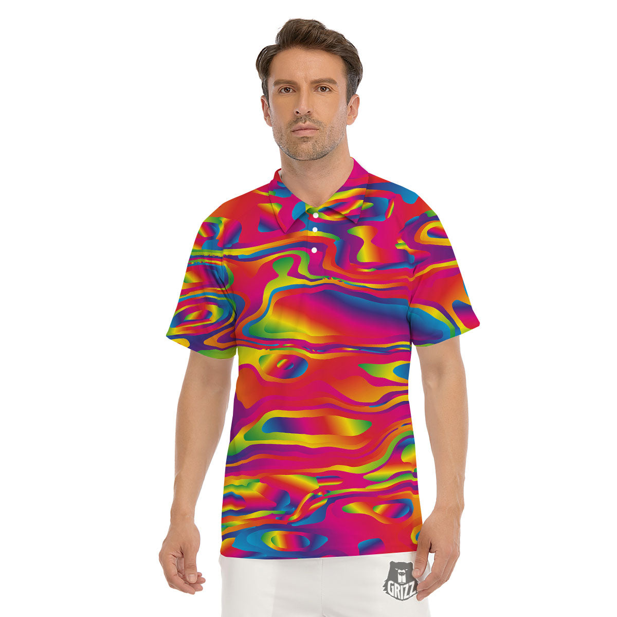 Colorful deals golf shirts